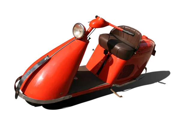 Pomarańczowy skuter — Zdjęcie stockowe