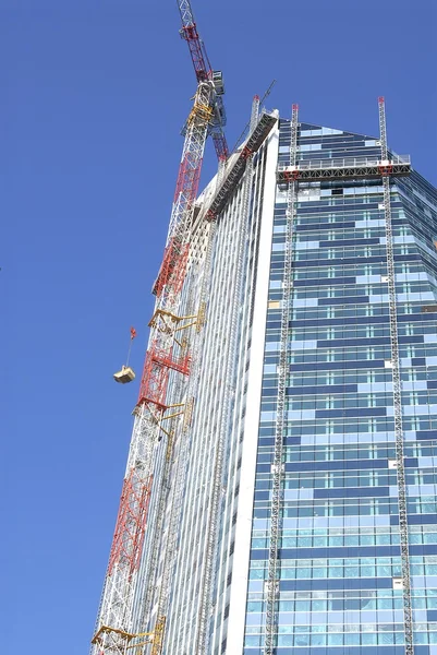 stock image Office building construction