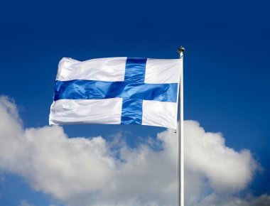 National flag of Finland clipart