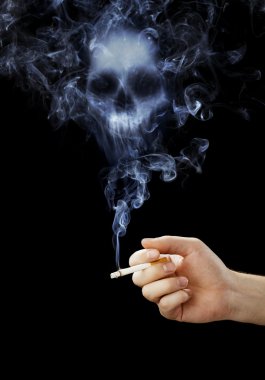 Smoking kills clipart