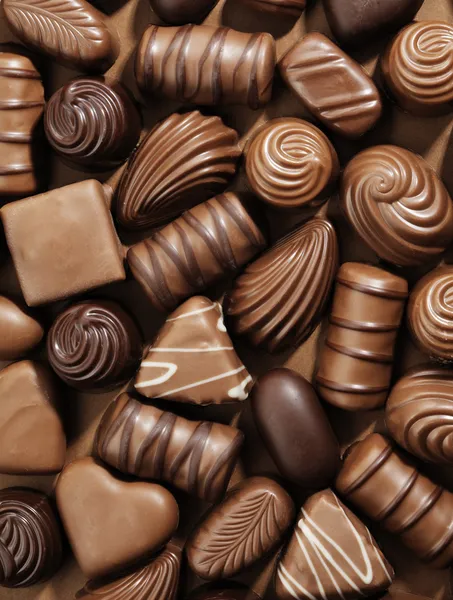 Çikolatalar. — Stok fotoğraf