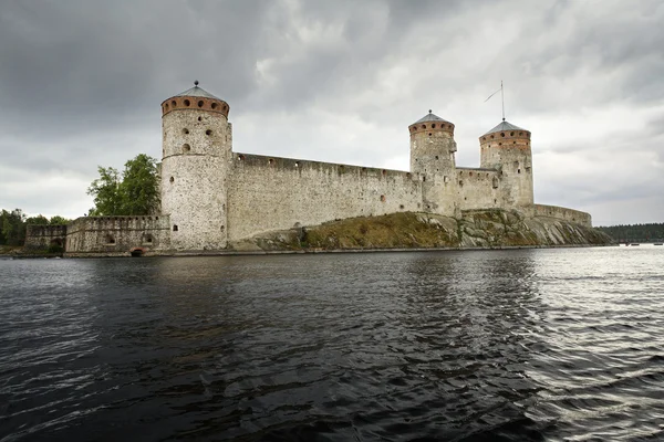 stock image Olavinlinna castle