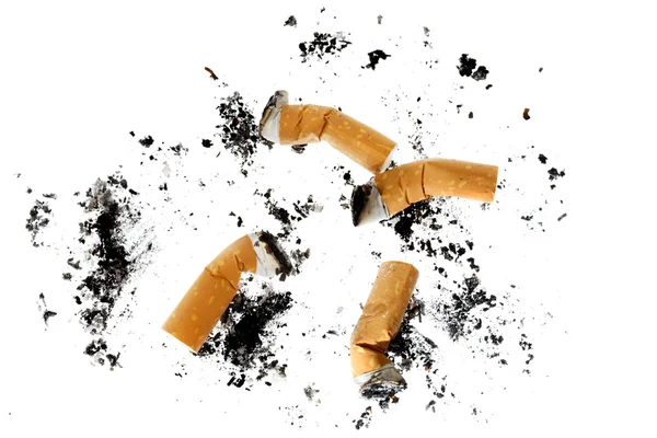 Nedopalky cigaret — Stock fotografie