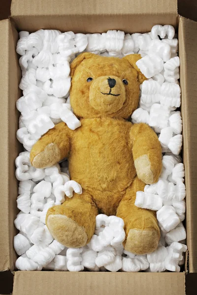 Μεταφορών teddy αρκούδα — Φωτογραφία Αρχείου