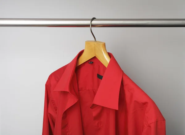 Červené tričko — Stock fotografie
