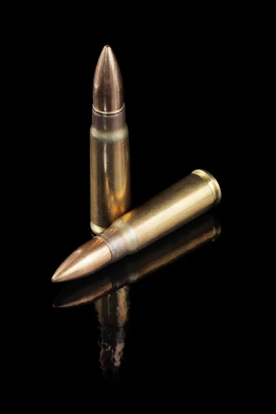Rifle cartridges Royalty Free Stock Images