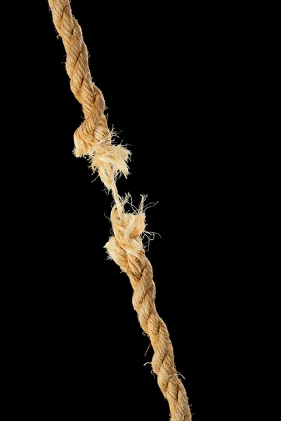 Breaking rope — Stock Photo, Image