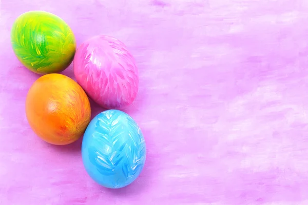 Carte de Pâques colorée — Photo