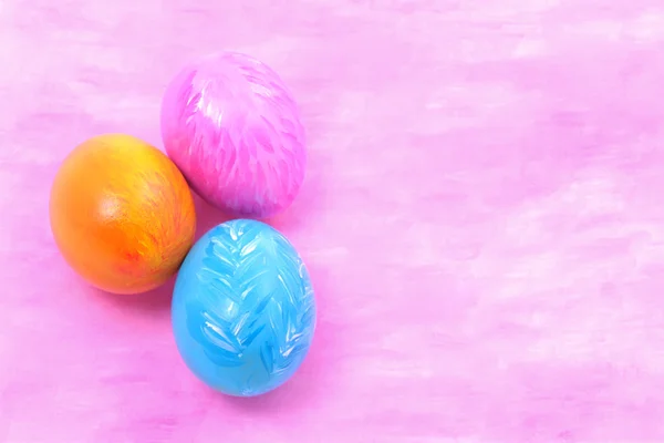Pink Easter card — Stock Photo, Image
