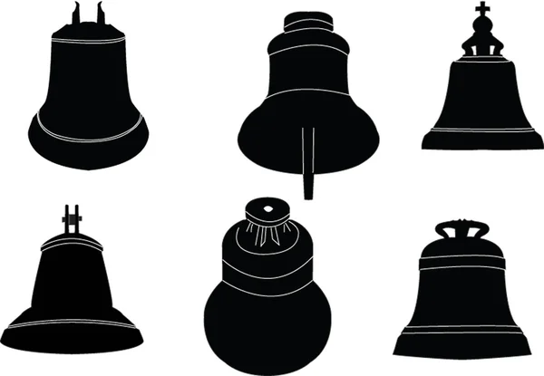 Bells collection — Stock Vector
