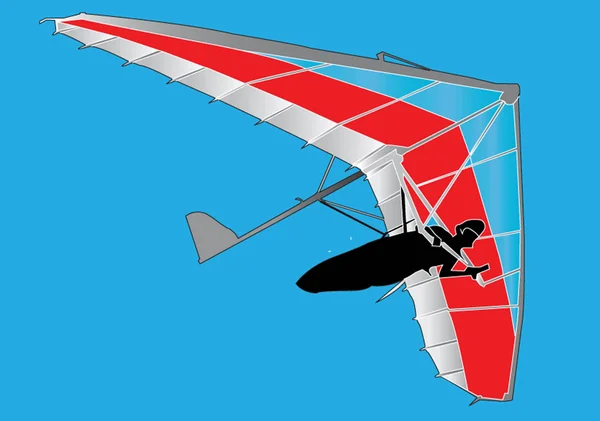 Szybowce (Hang-Glider) — Wektor stockowy