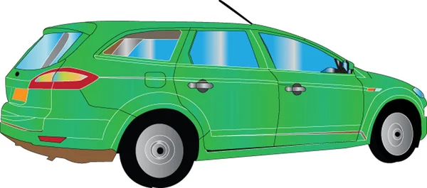 Illustration voiture — Image vectorielle