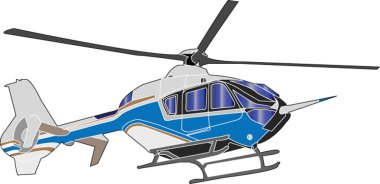 helikopter illüstrasyon