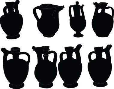 Beakers collection clipart