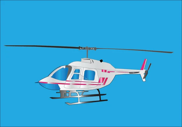 Hubschrauberillustration — Stockvektor