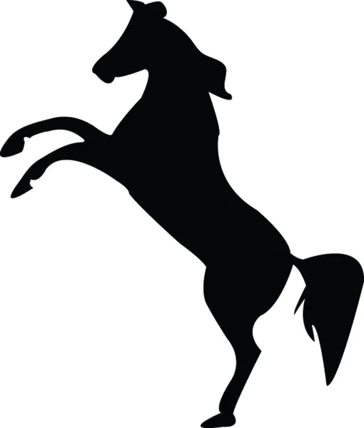 Sylwetka konia — Wektor stockowy