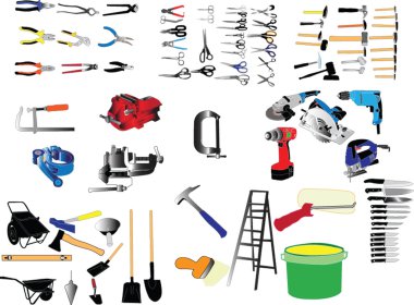 Tools illustration collection clipart