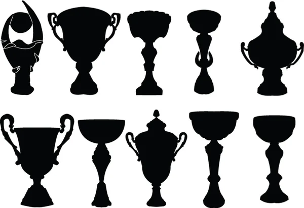 Cups collection — Stock Vector