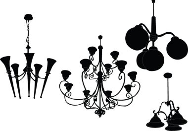 Chanderlier colection clipart