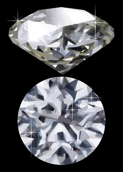 Diamant — Image vectorielle