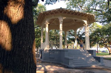 Gazebo in Charleston, SC clipart