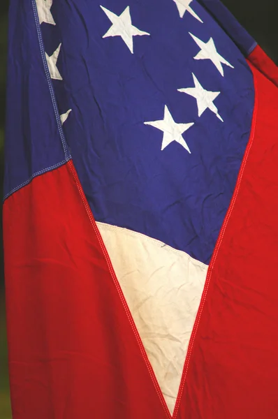 Antigua bandera americana — Foto de Stock