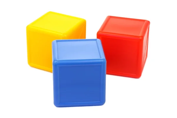 Gekleurde kubussen — Stockfoto
