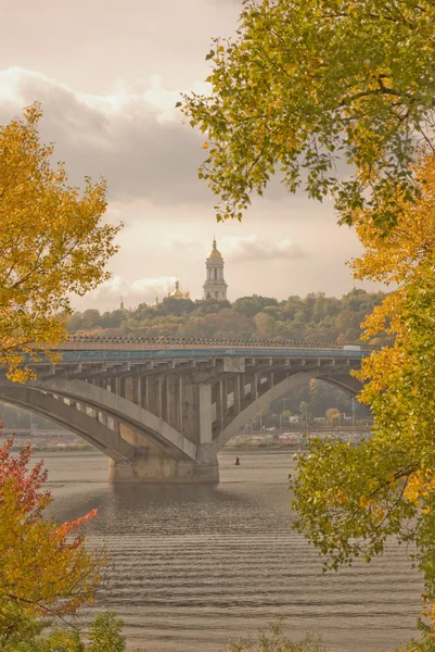 秋天在基辅，乌克兰 — 图库照片