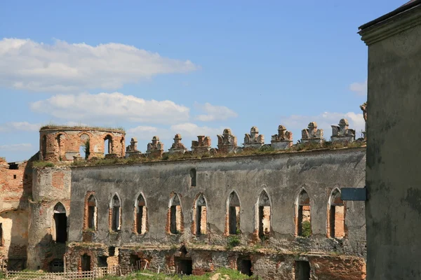 stock image Wall of destroyed castle