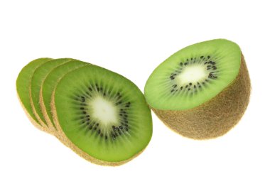 Kiwi, isolated.