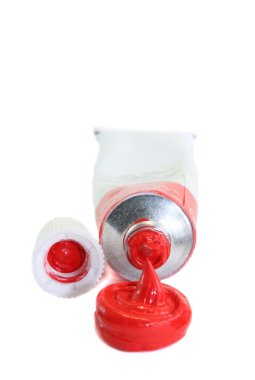 yağlı boya izole.