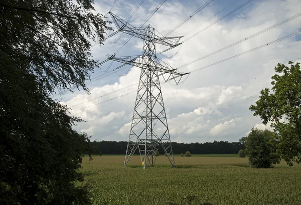 Polony elektroenergetyczne — Zdjęcie stockowe