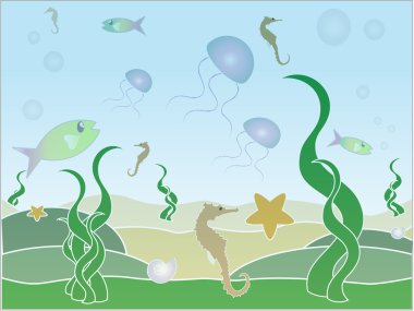 Bottom of the Sea clipart