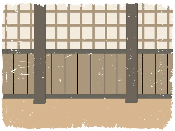 Salle de formation Dojo — Image vectorielle