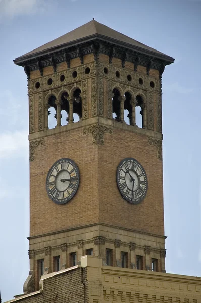 Tacoma Rathaus-Uhrturm — Stockfoto