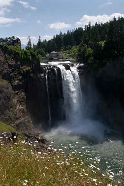 stock image Snoqualmie Falls Hydroelectric Plant