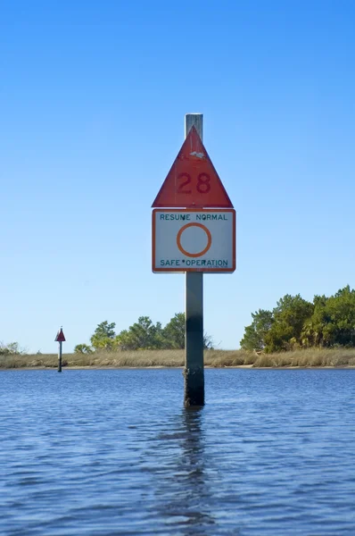 stock image Channel Marker