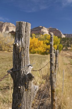 Rural Fence clipart