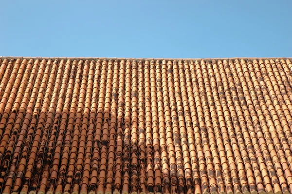 Mattonelle tetto — Foto Stock