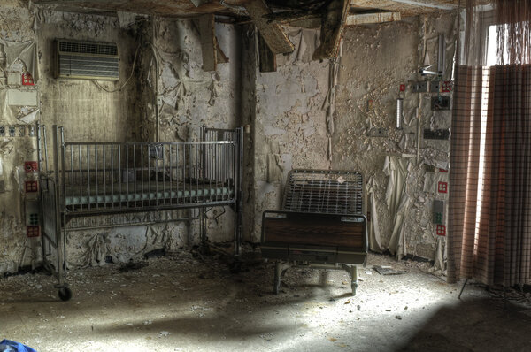 Broken Hospital Beds