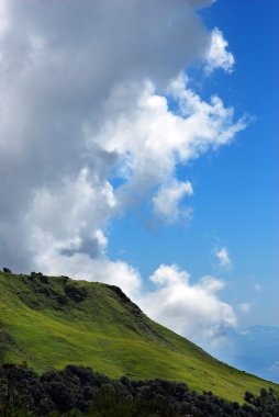 Panoramik dağ manzarası