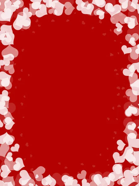 Abstract white hearts shape backgrounds — Stock Photo, Image