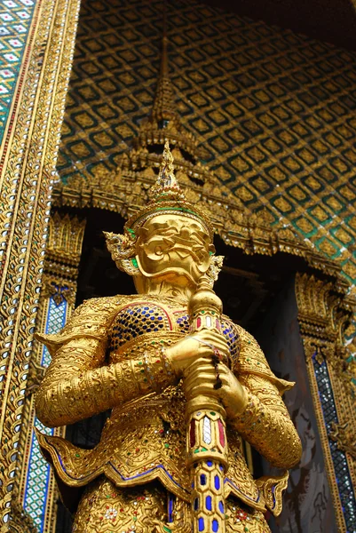 Dettagli scultura in stile Thailandia — Foto Stock