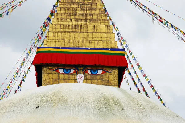 Bodhnath stuba in kathmandu nepal — Stock Photo, Image