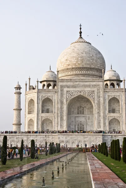 Panorama di Taj mahal — Foto Stock