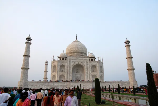 Taj Mahal de Agra Índia — Fotografia de Stock