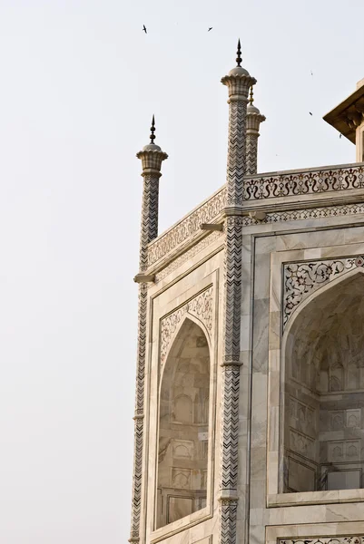 Taj mahal stavební detaily — Stock fotografie