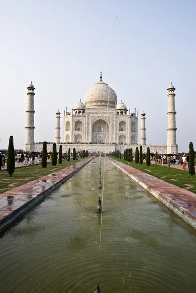 Taj Mahal palácio Panorama — Fotografia de Stock