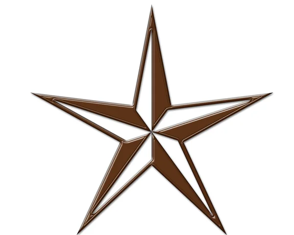 Kreskówka kształt gwiazdy ciasteczka — Zdjęcie stockowe