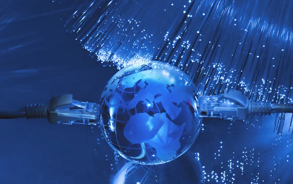 Технологія глобус Землі — стокове фото